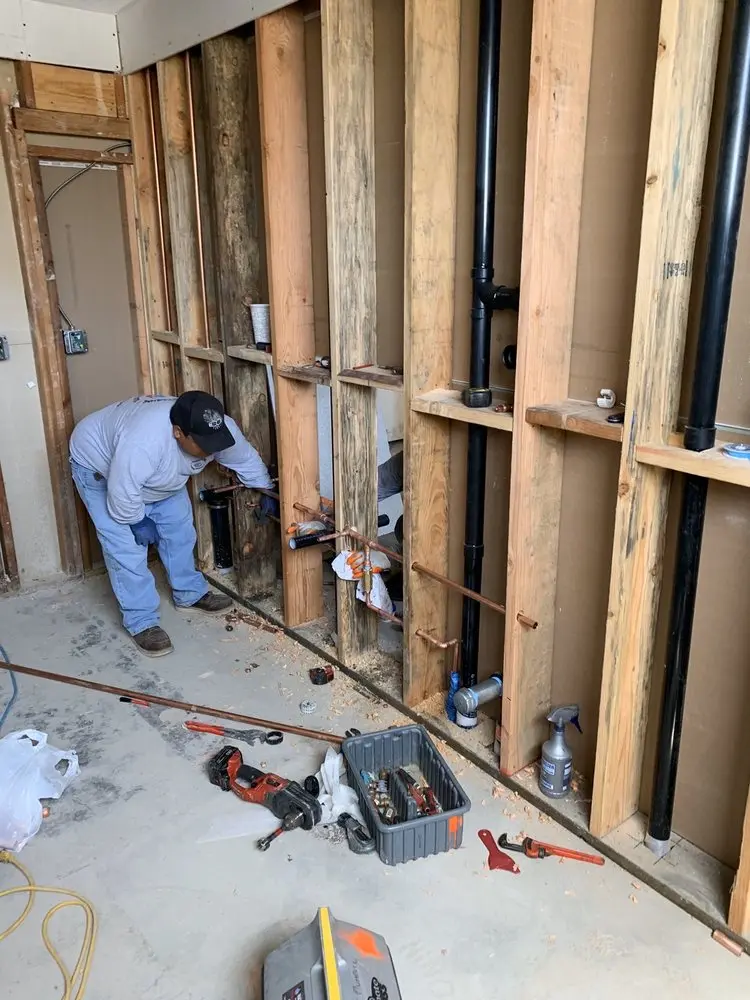 Commercial rough-in plumbing for Trenchless Sewer Repair in Oaklyn
